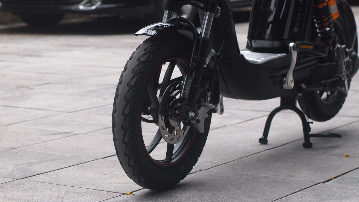 bánh trước xe đạp điện Star osakar