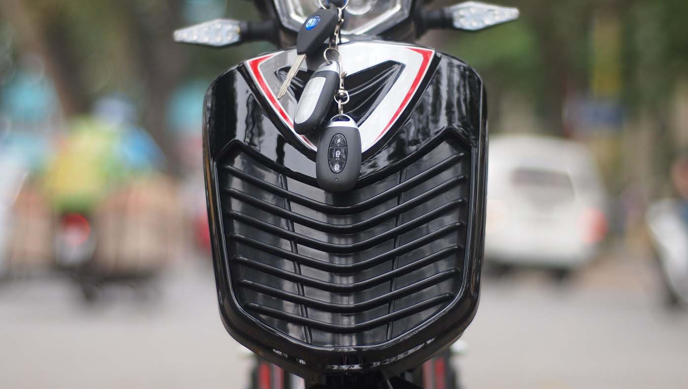 cốp trước xe đạp điện Alpha Osakar
