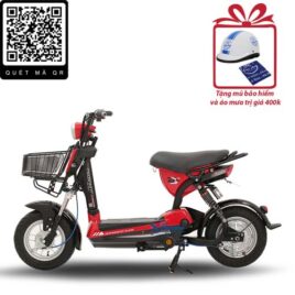 xe đạp điện gian m133 aima ds màu đỏ