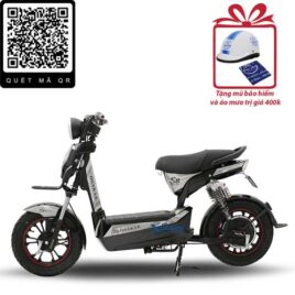 xe máy điện 133 S8 Spot Osakar màu đen bạc