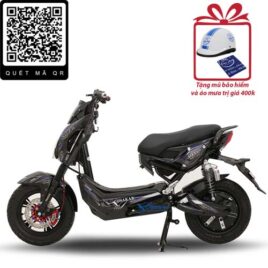 xe máy điện xmen pro osakar màu đen bạc
