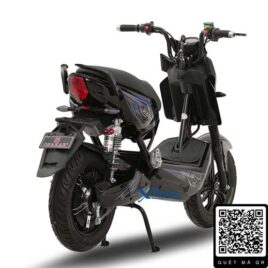 xe máy điện xmen pro osakar màu đen bạc