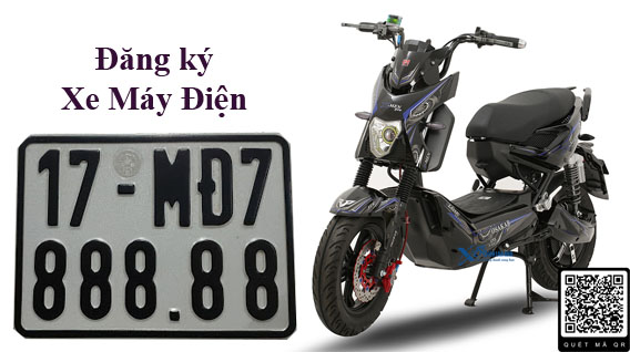 đăng ký biển số xe máy điện